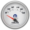 2-5/8" VOLTMETER, 8-18V, MOPAR